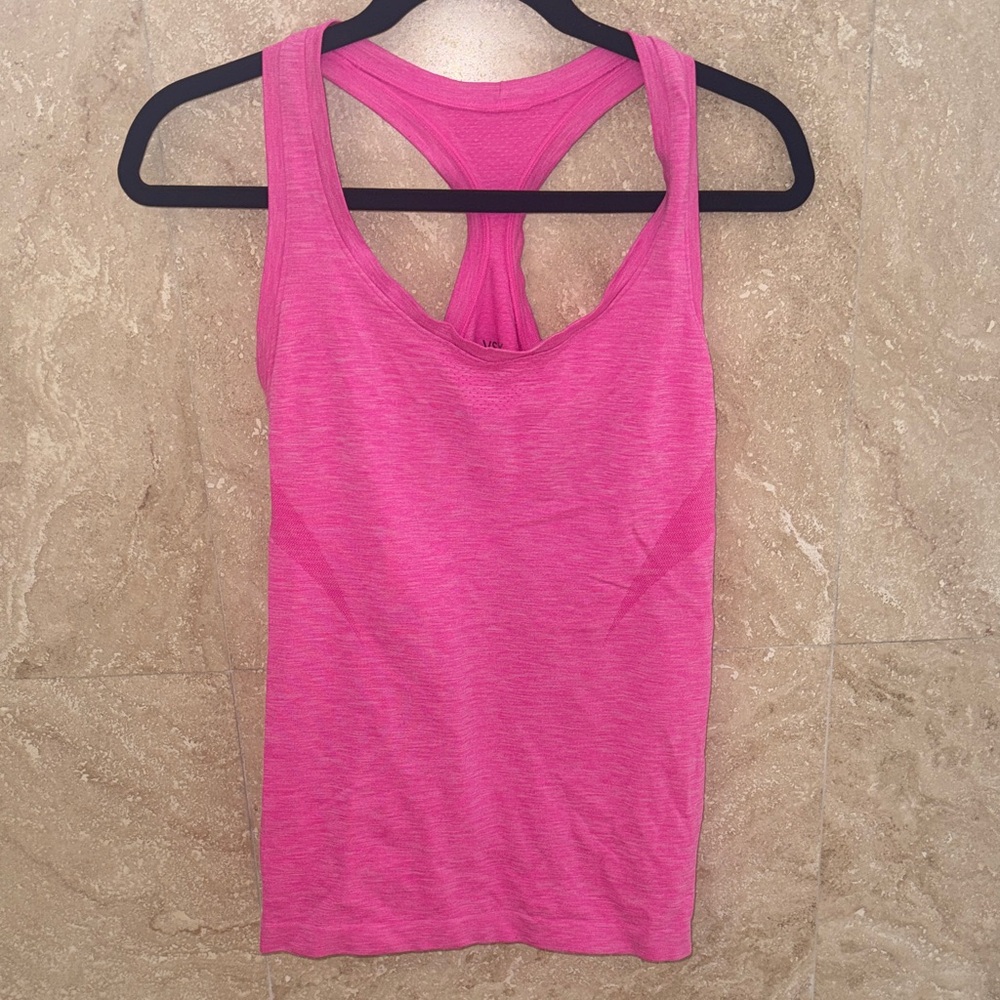 VSX Victoria Secret Sexy Sport Sz Large Pink Racerback